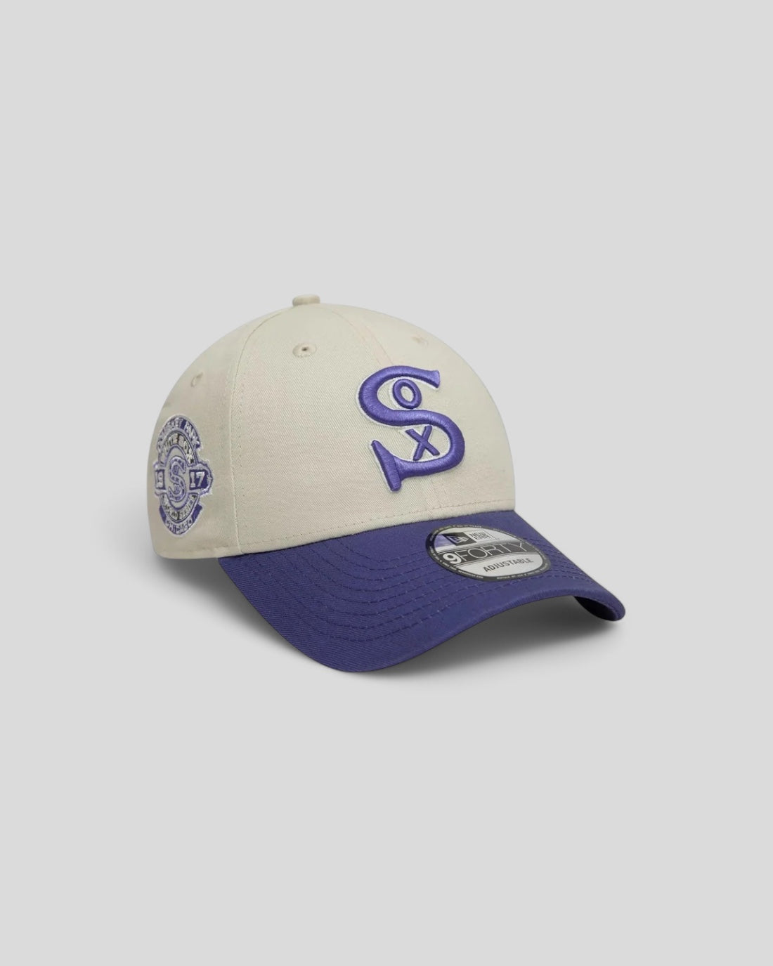 New Era || 9FORTY Adjustable Chicago White Sox World Series - Patch Crème New Era