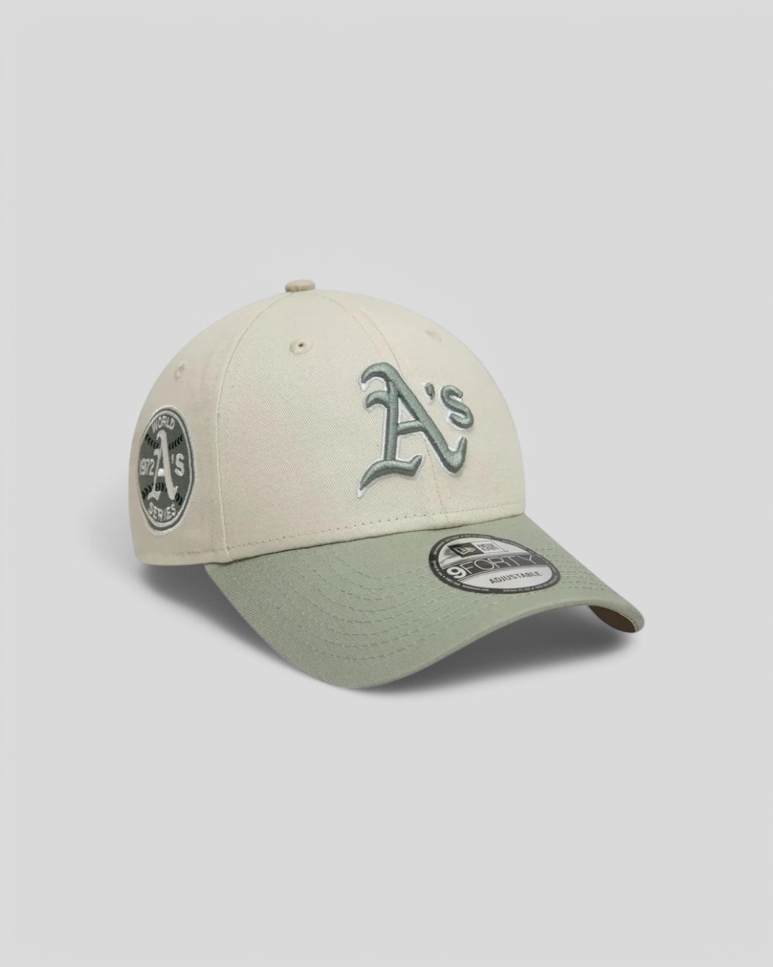 New Era || 9FORTY Adjustable Oakland Athletics World Series - Patch Crème New Era