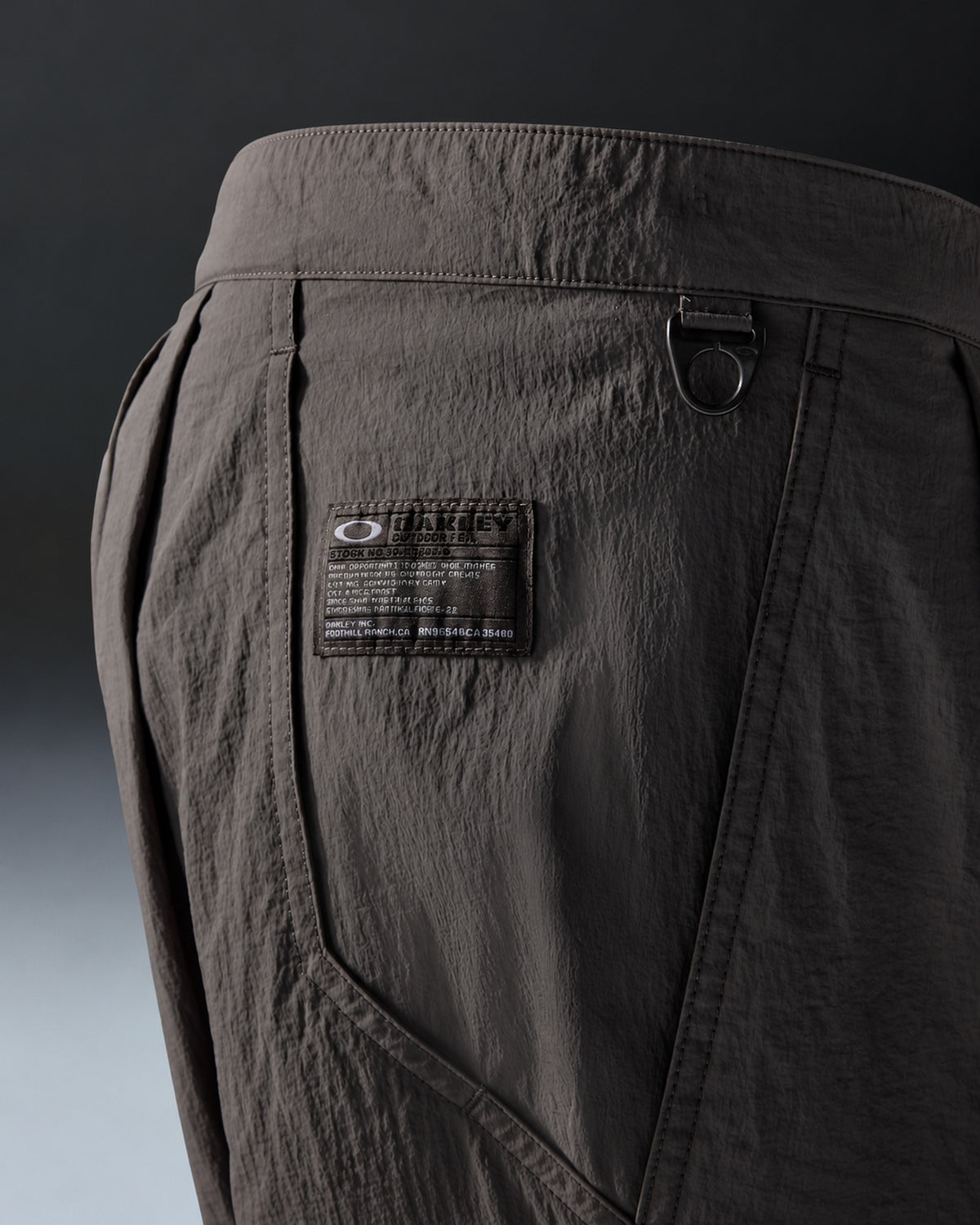 Oakley FGL Pit Ankle Pants 1.7 Gray Wash — détail de la poche