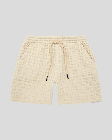 Oas || Porto Waffle Shorts - Off White OAS Compagny