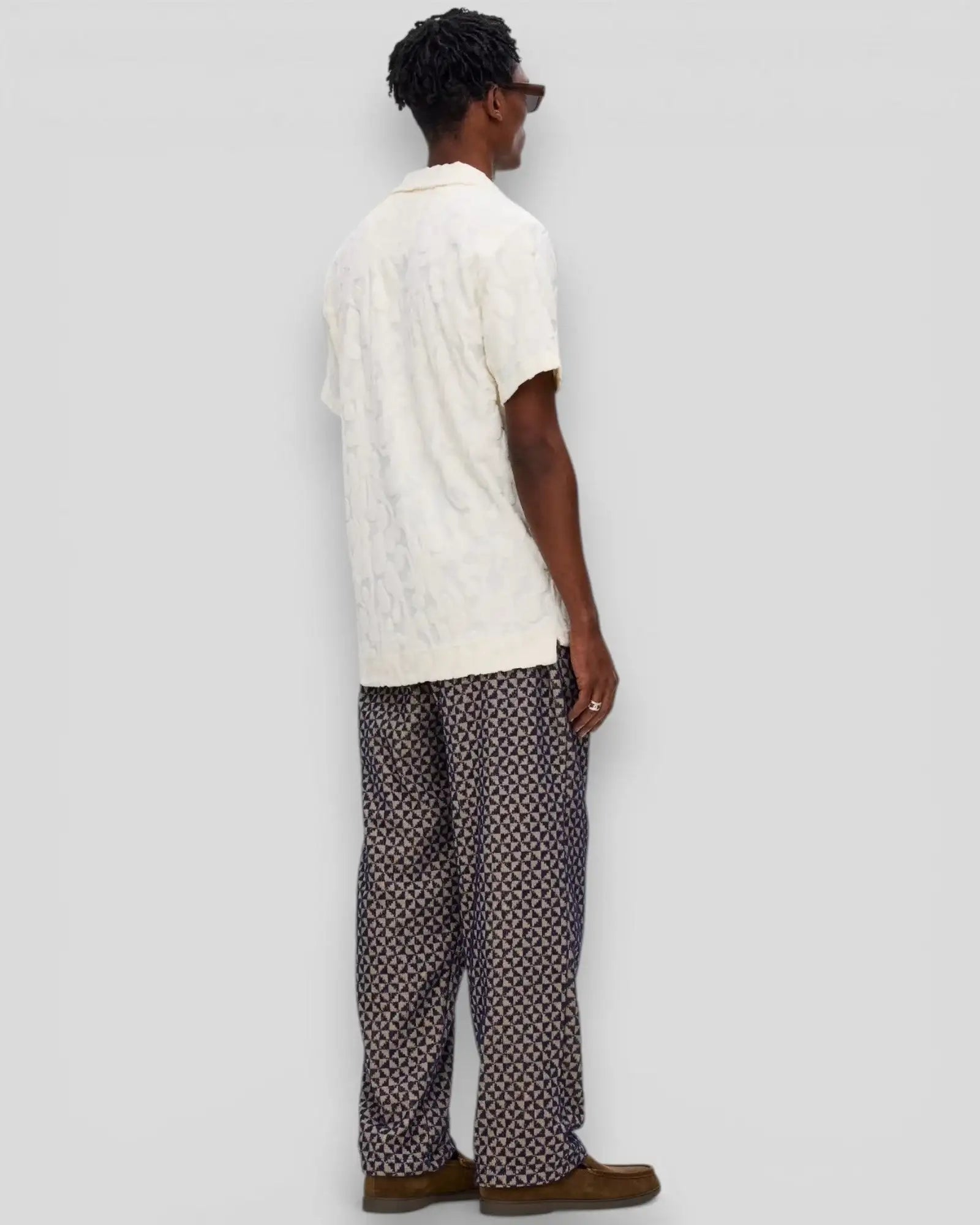 Oas || Summit Polo Terry Shirt - Off White OAS Compagny