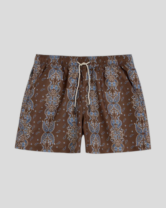 OAS || Itaca Swim Short - Brown OAS Compagny