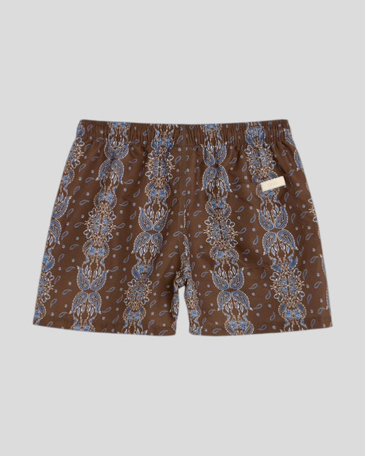 OAS || Itaca Swim Short - Brown OAS Compagny