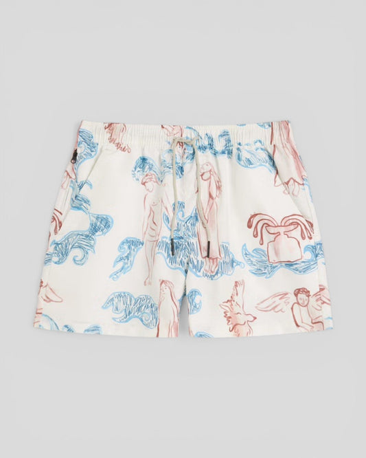 OAS || Lorien Swim Short - Ecru OAS Compagny