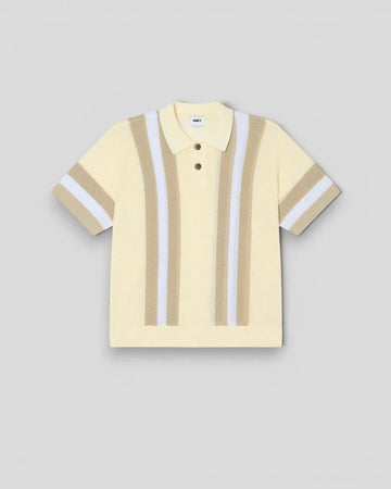 Obey || Seth Polo Sweater - Unbleached Multi - M’ Obey