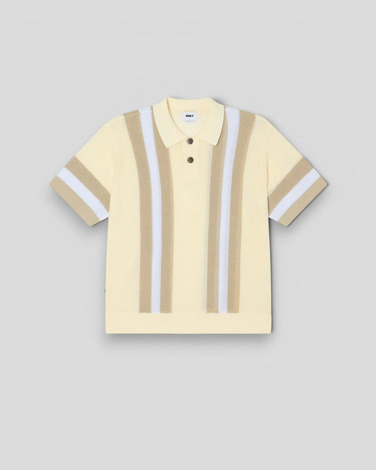 Obey || Seth Polo Sweater - Unbleached Multi - M’ Obey