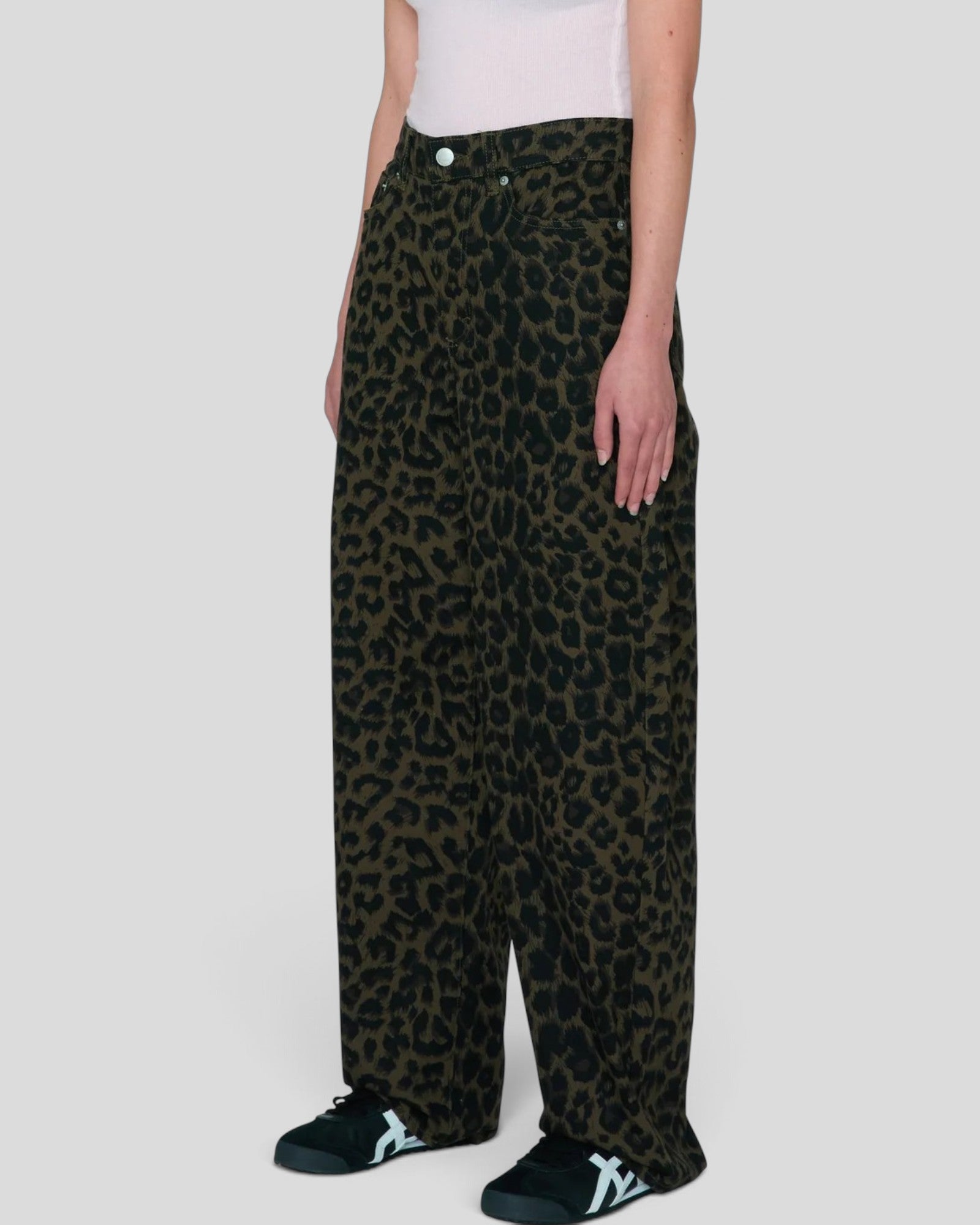 Obey || Allysa 5 Pockets Denim - leopard Obey