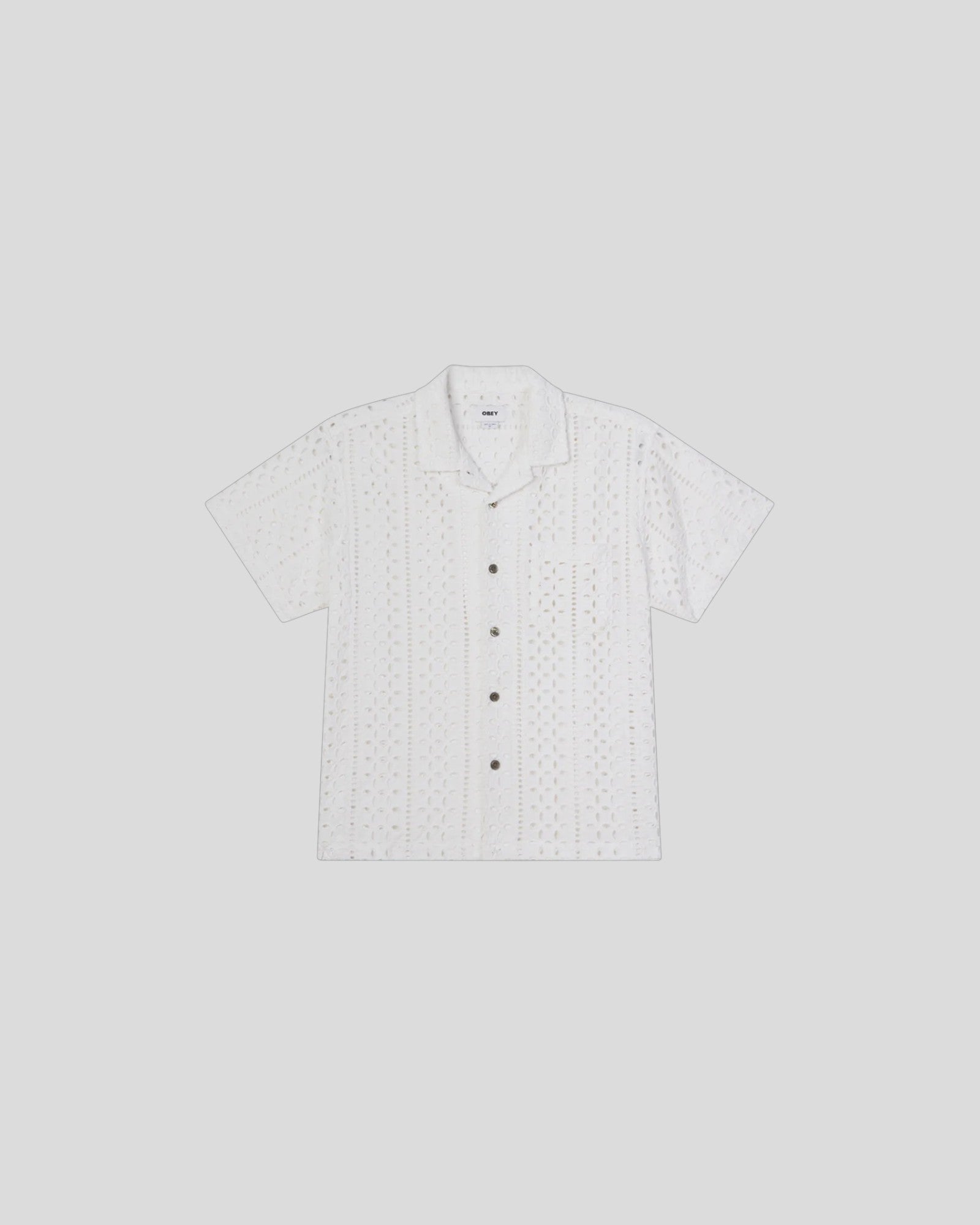 Obey || Ayers Woven - White Obey