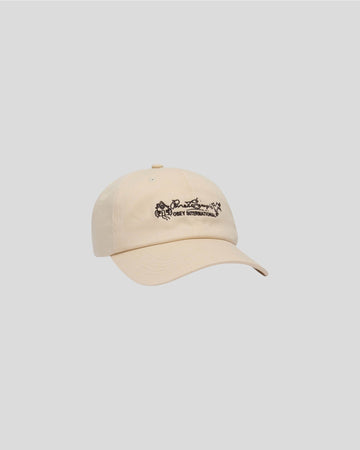 Obey || Pure And Simple Strap Back Hat - Natural Obey