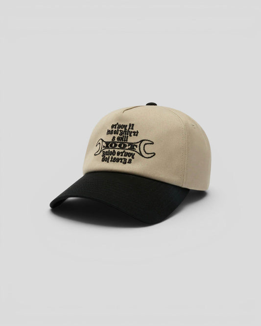 Obey || Tool 5 Panel Snapback - Black Multi - M’ Obey