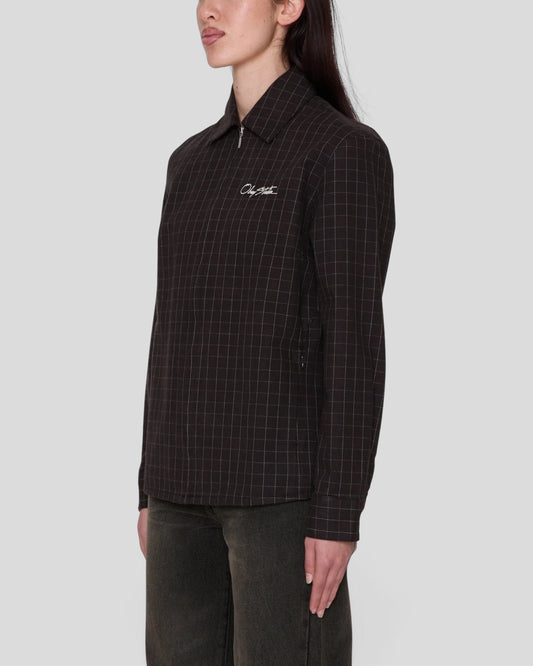 Obey || Dana Shirt Jacket - Brown Multi
