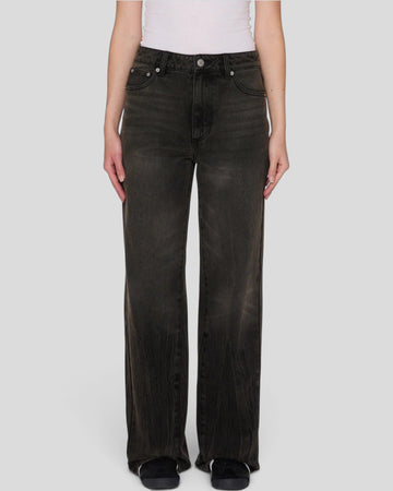 Obey || Elara 5 Pocket Denim - Black Mocha Wash Obey