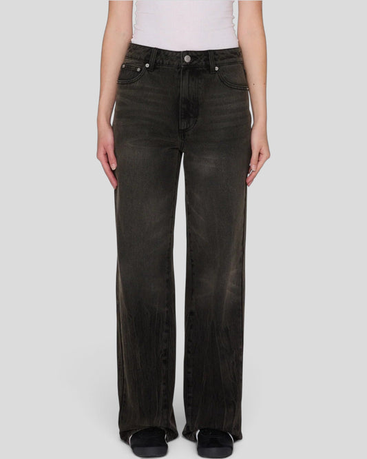 Obey || Elara 5 Pocket Denim - Black Mocha Wash Obey