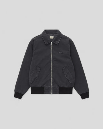Obey || Florien Bomber - Black Faded Wash Obey