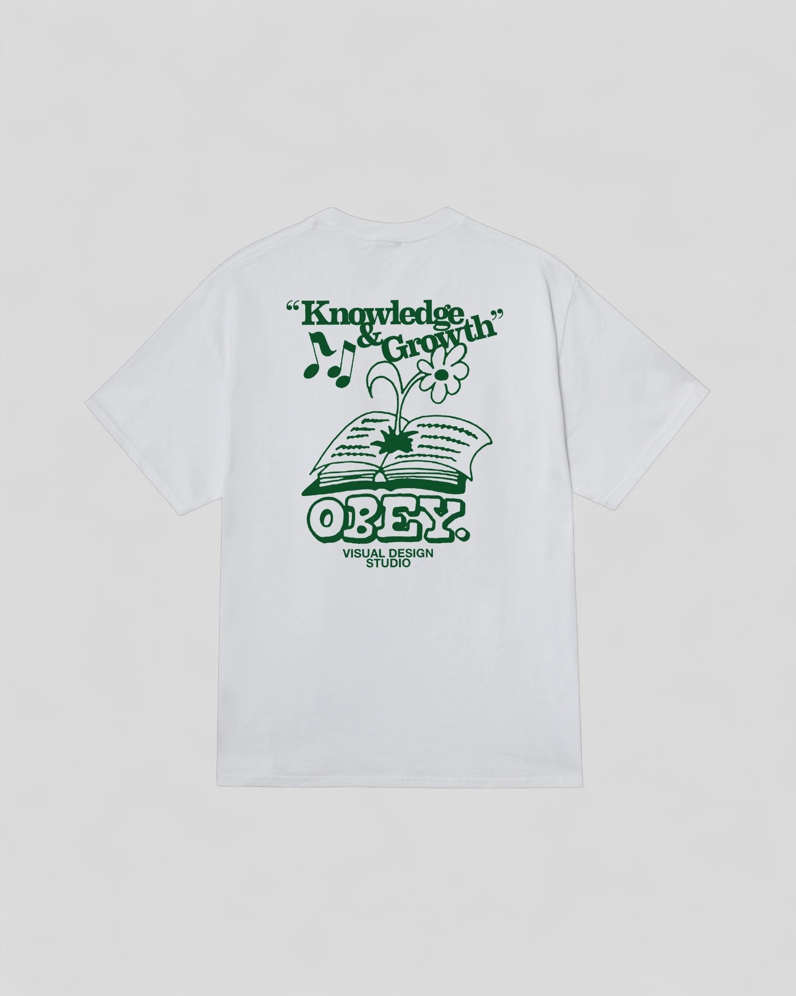 Obey || Knowledge & Growth - White Obey