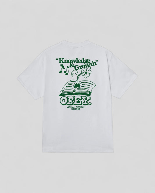 Obey || Knowledge & Growth - White Obey