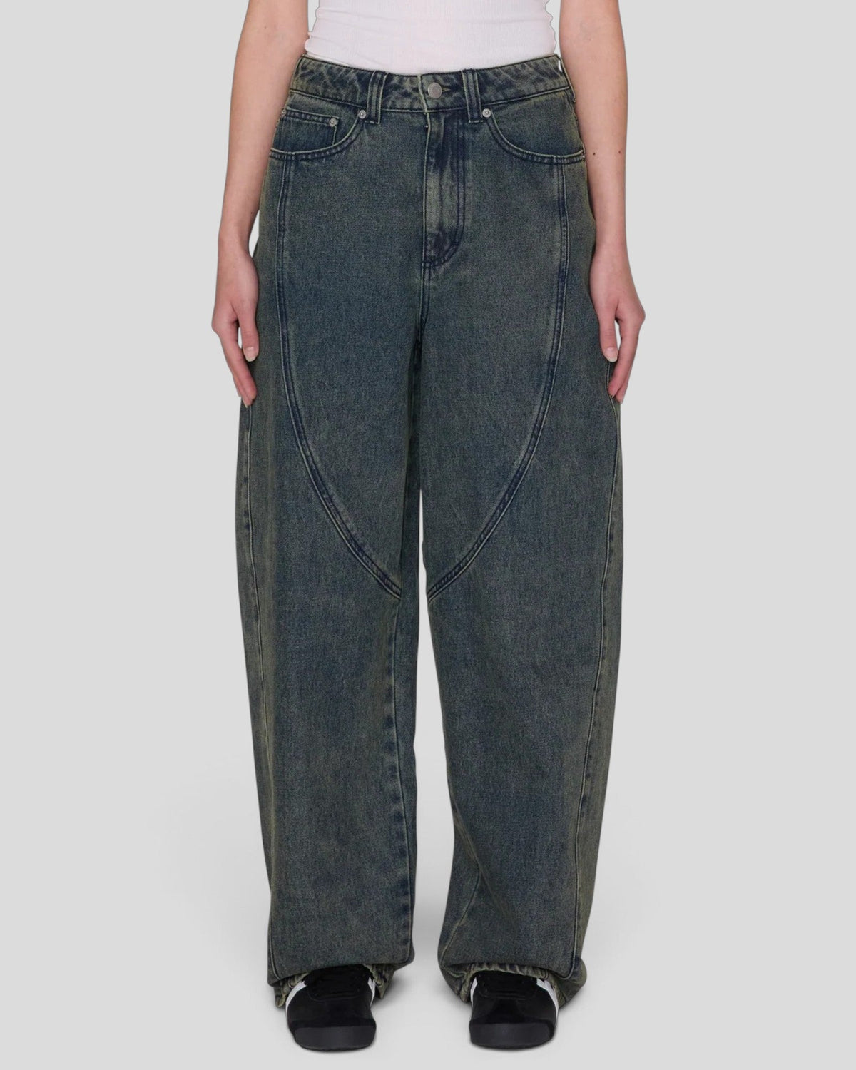 Obey || Nana 5 Pocket Denim - Yellow Tint Wash Obey