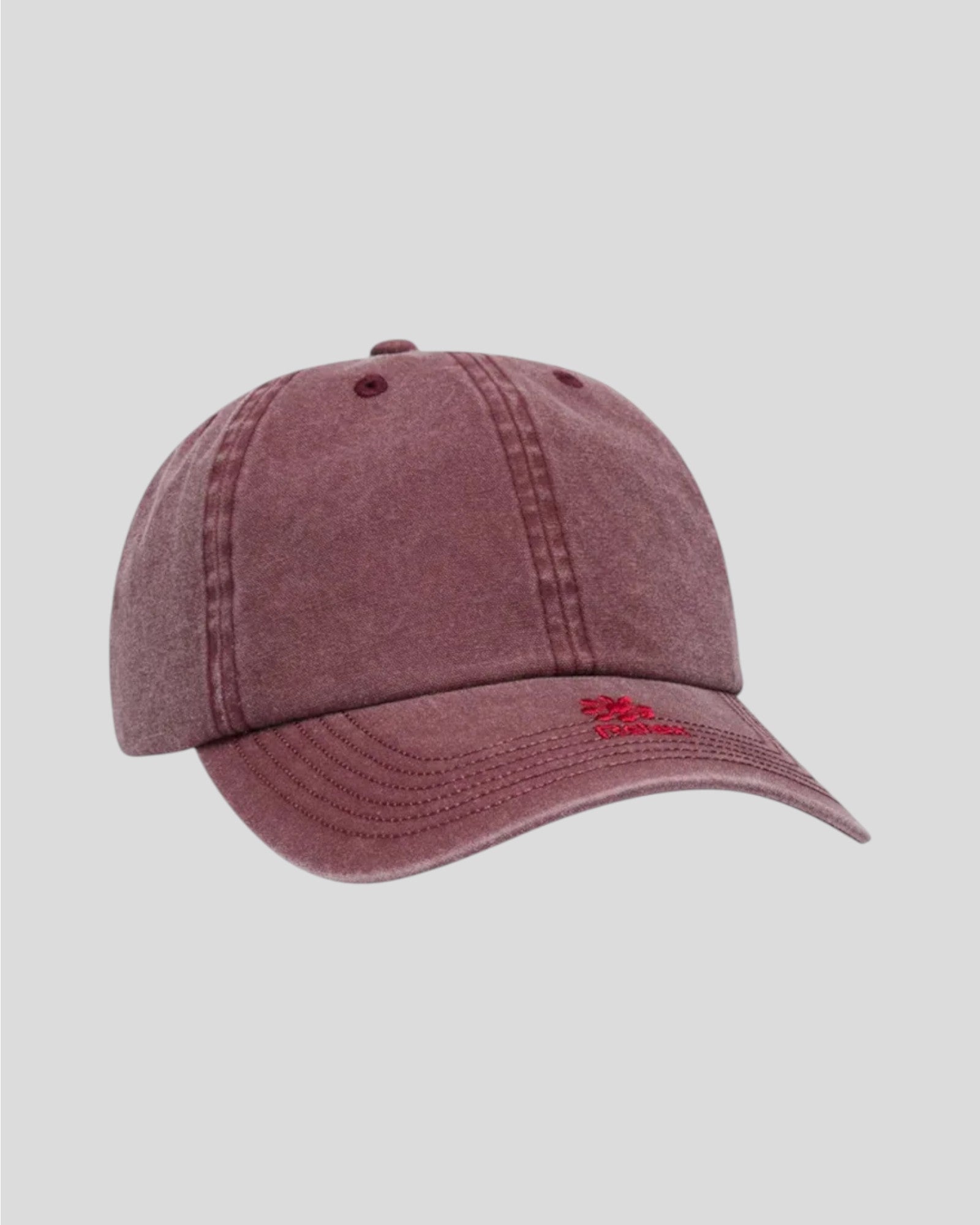 Obey || Pigmlent Relax Strap Back Hat - Wine Obey