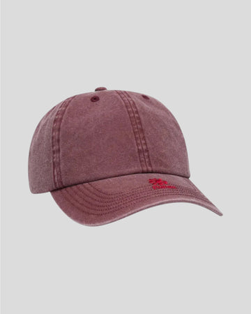 Obey || Pigmlent Relax Strap Back Hat - Wine Obey