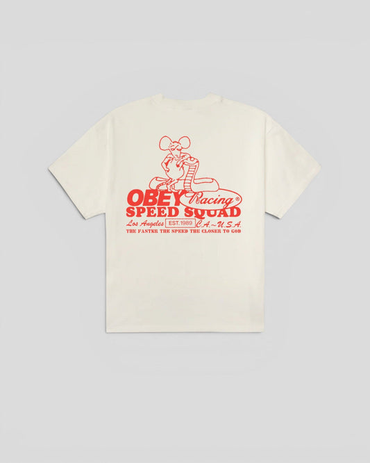 Obey || Speed Squad - Vintage White - M' Obey