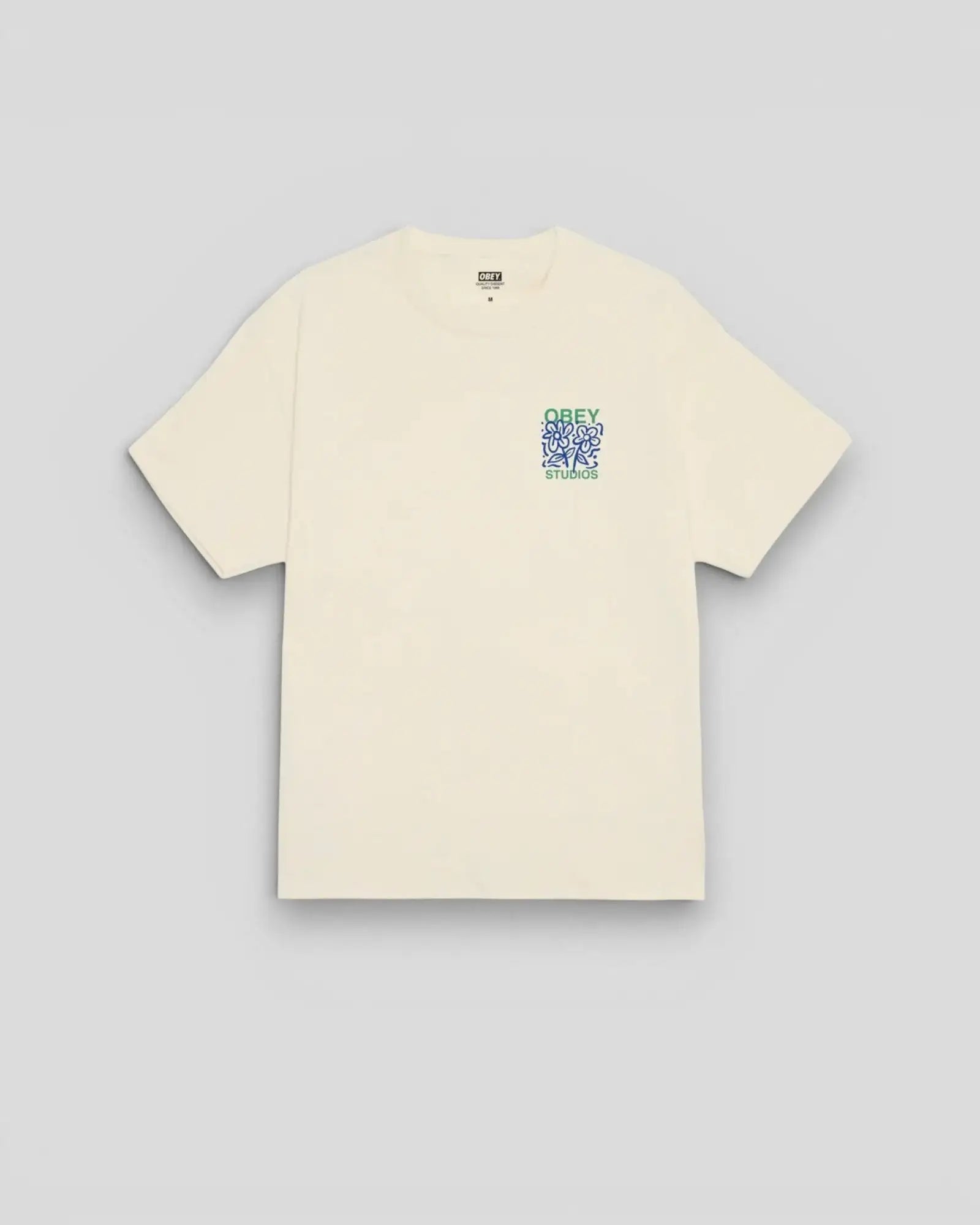 Obey || Grown With Love T-Shirt - Cream - M’ Obey