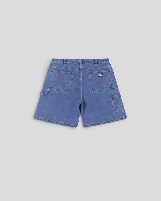 obey || Bigwig Carpenter Denim Short - Light Indigo -M' Obey