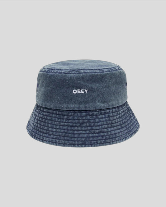 Obey || Bold Pigment Twill Bucket Hate - Navy Obey