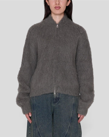 Obey || Caia Sweater Bomber - Charcoal Obey