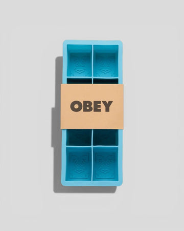 Obey || Icon Ice Tray - Aqua Blue Obey
