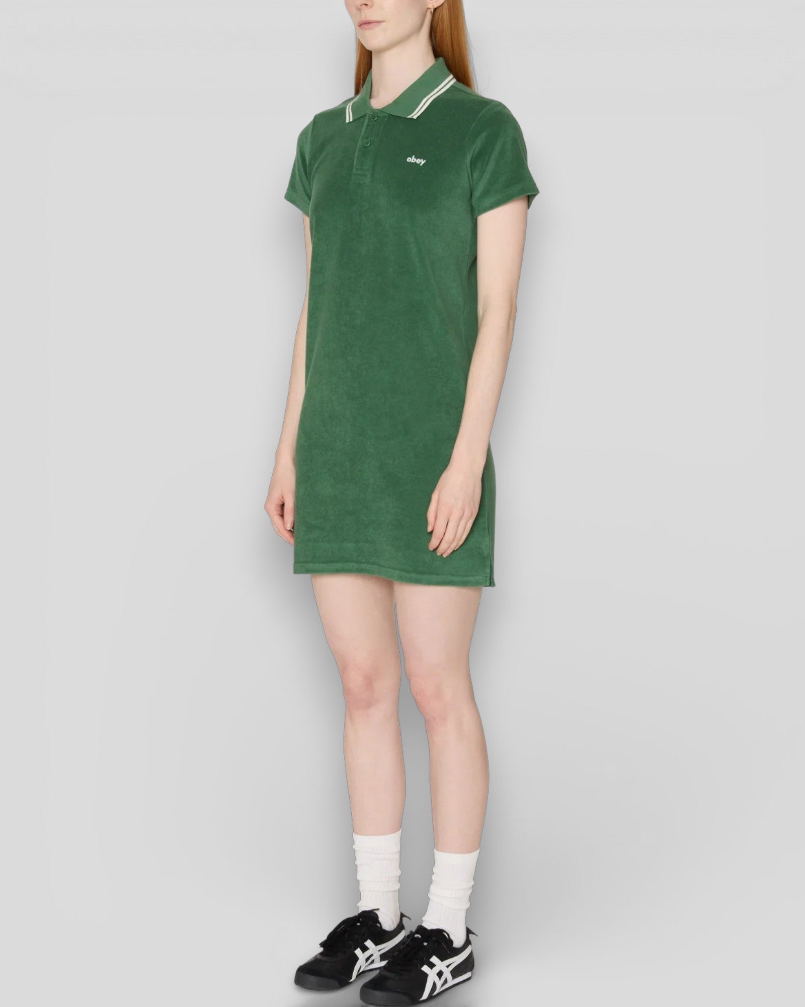 Obey || Lucia Polo Dress - Green Obey