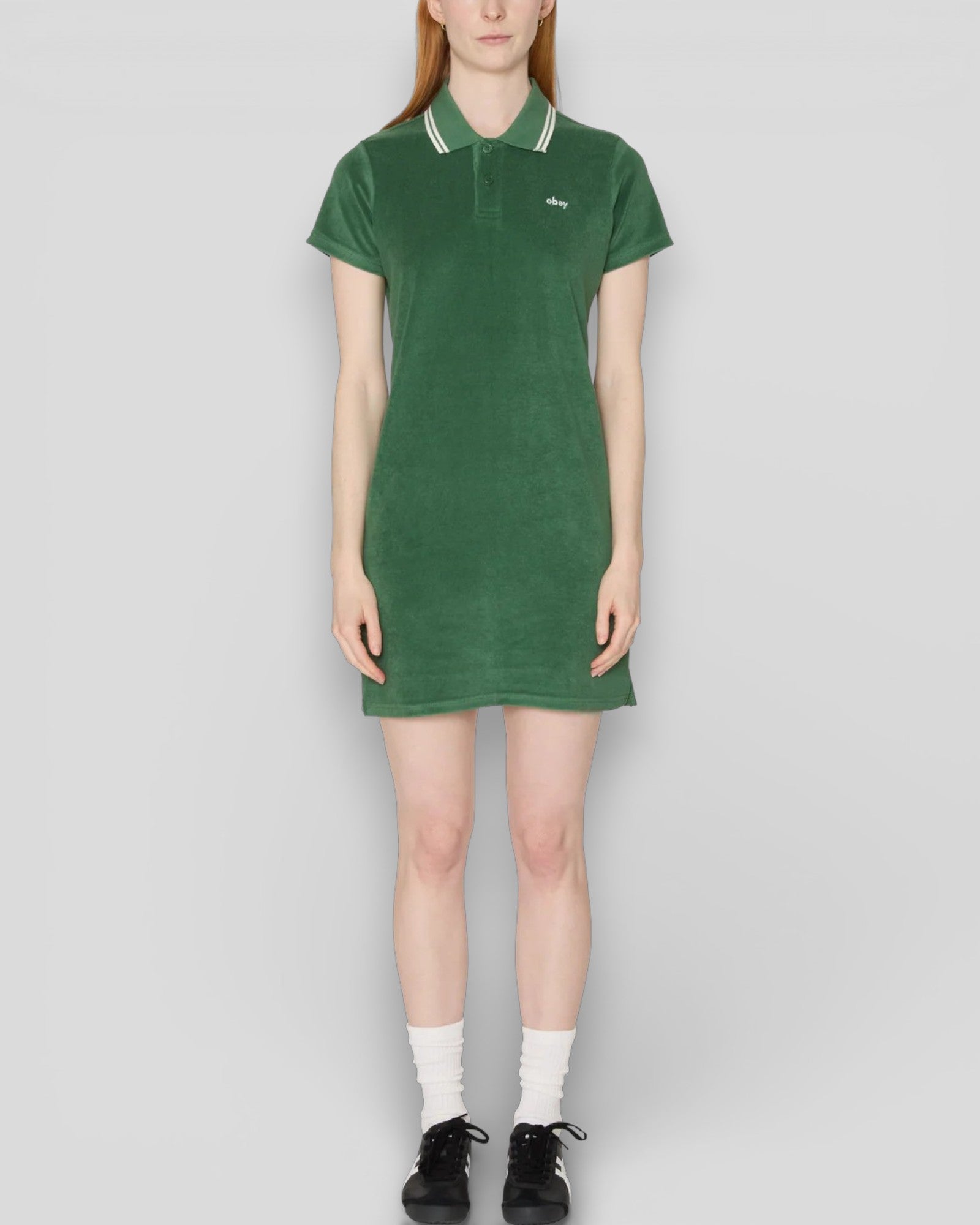 Obey || Lucia Polo Dress - Green Obey
