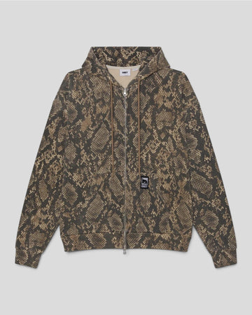Obey || Post Zip Hood - Vintage Rattlesnake Obey