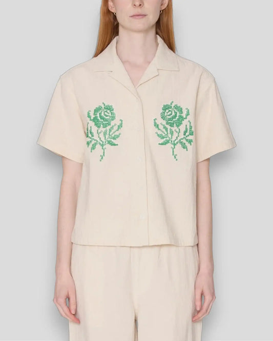 Obey || Roses SS Shirt - Natural Obey