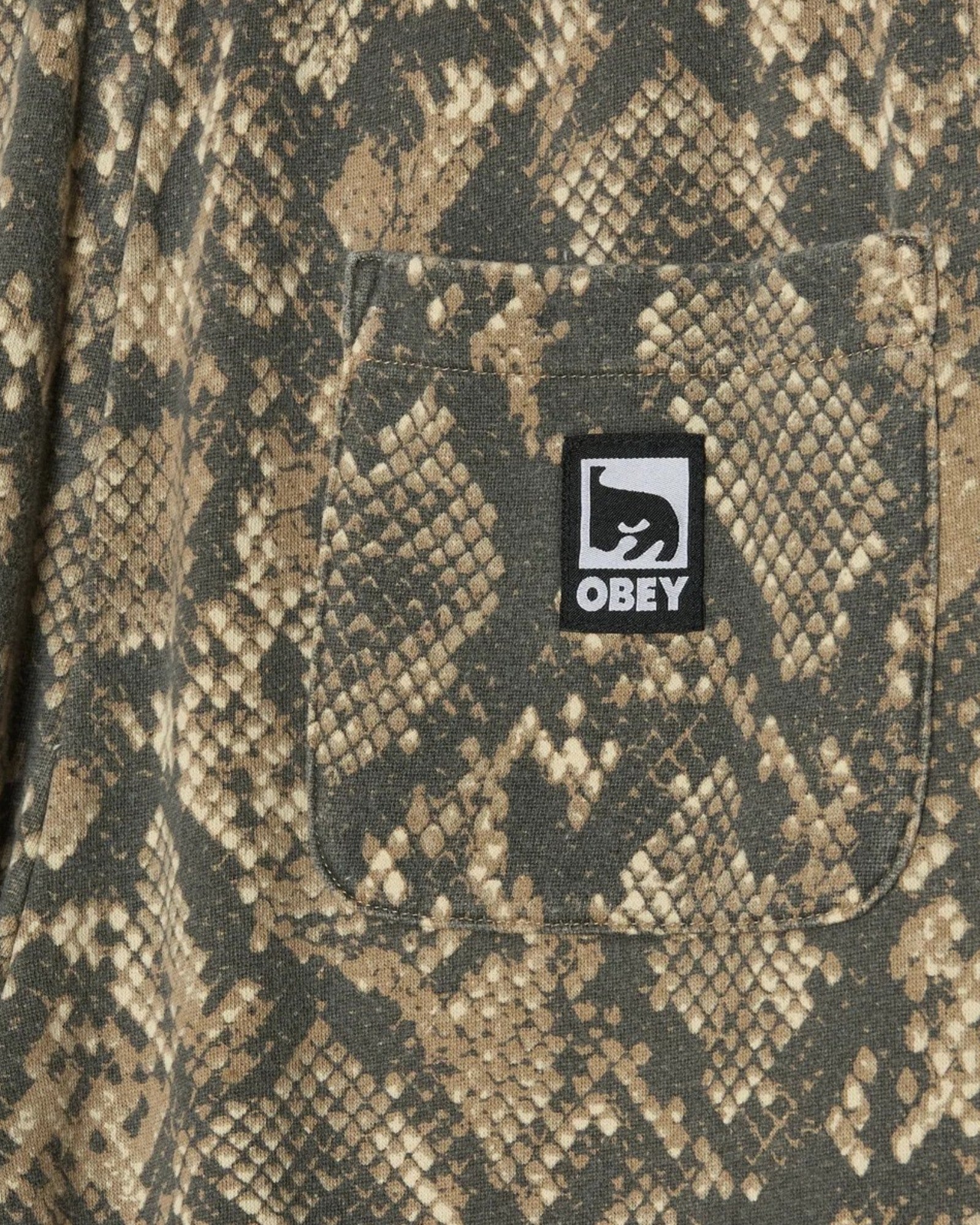 Obey || Post Sweatpant - Dusty Vintage Rattlesnake Obey