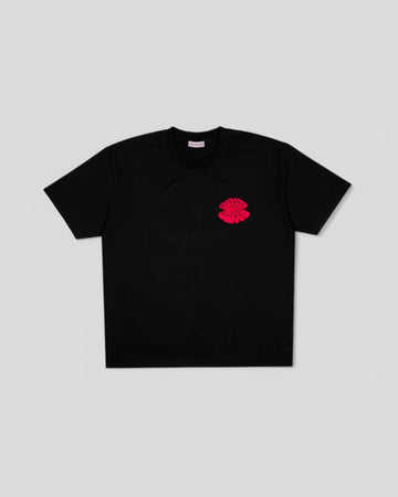 Bisous Bisous || Lips T-Shirt - Black