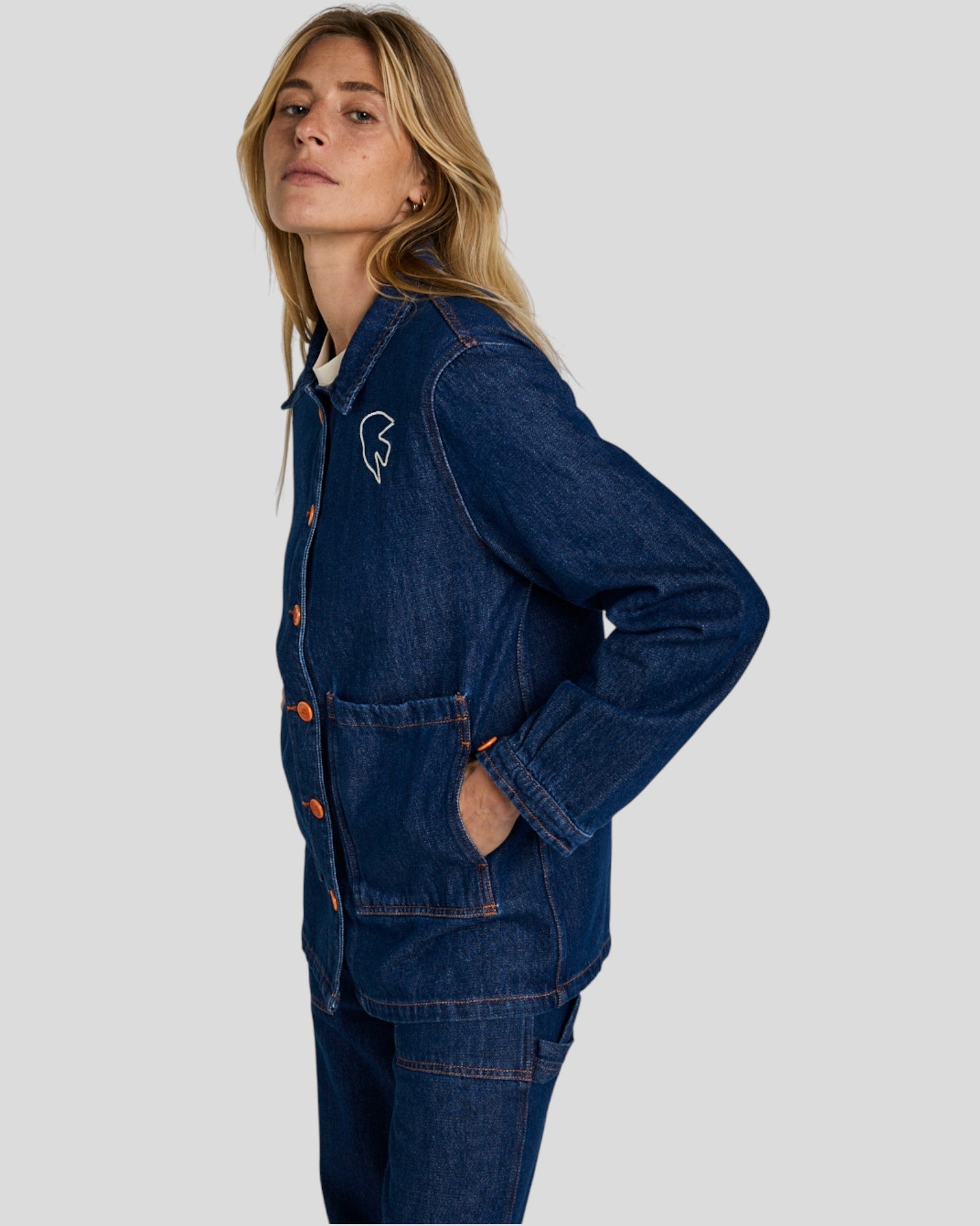 Graine X Paraboot || Veste - Denim Graine Clothing
