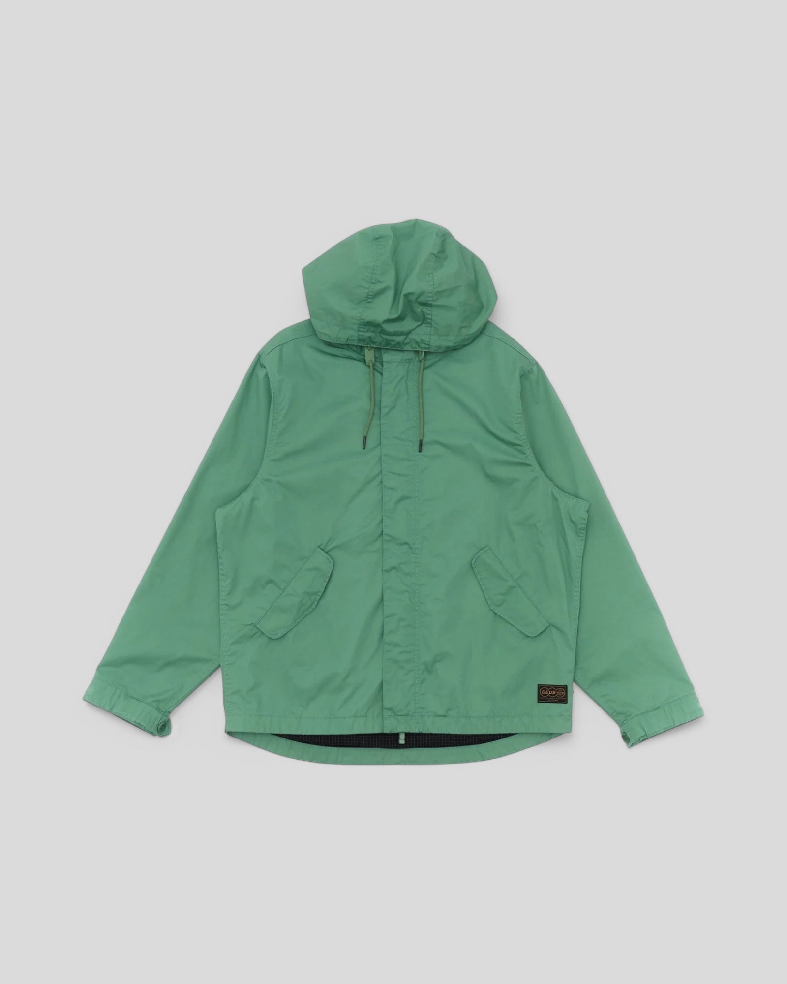 Deus || Murphy Short Parka - Shale Green - M"