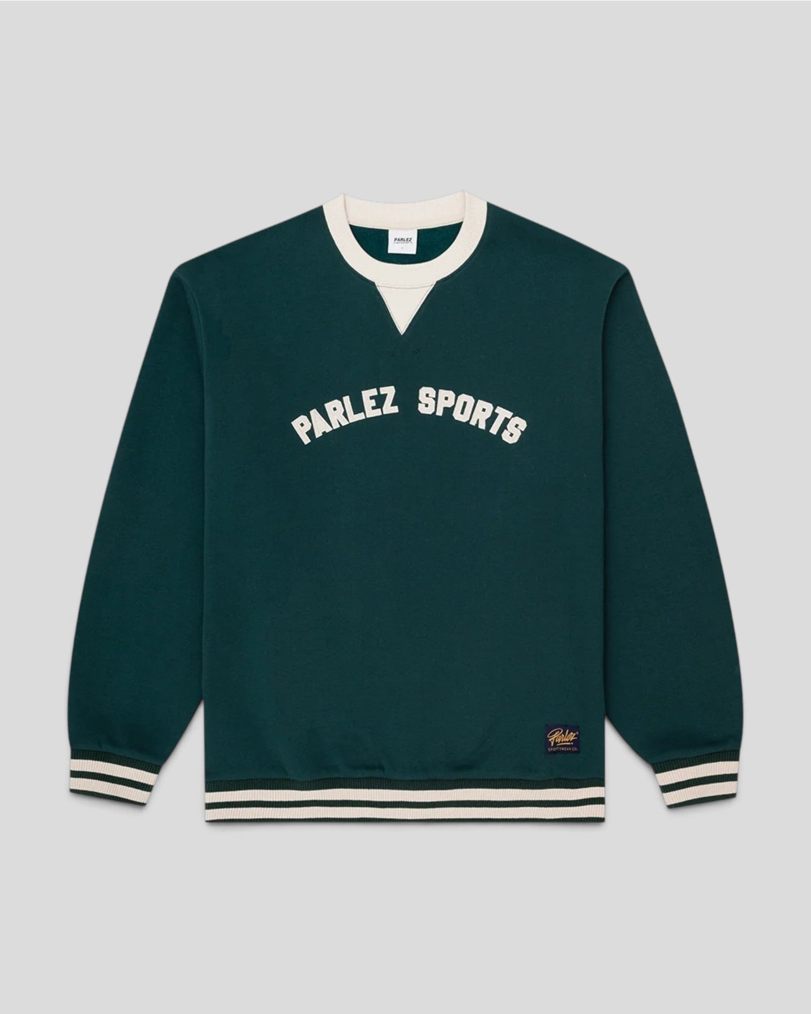 Parlez || Ringer Sweatshirt - Deep Green Parlez