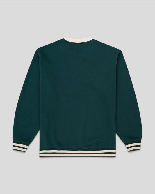 Parlez || Ringer Sweatshirt - Deep Green Parlez