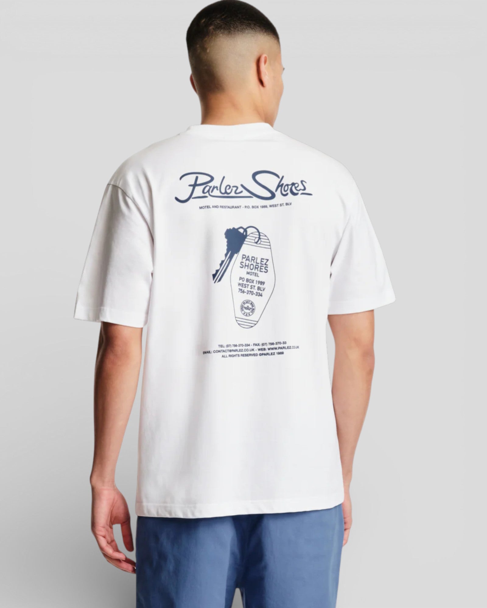 Parlez || Vacancy T-Shirt - White Parlez