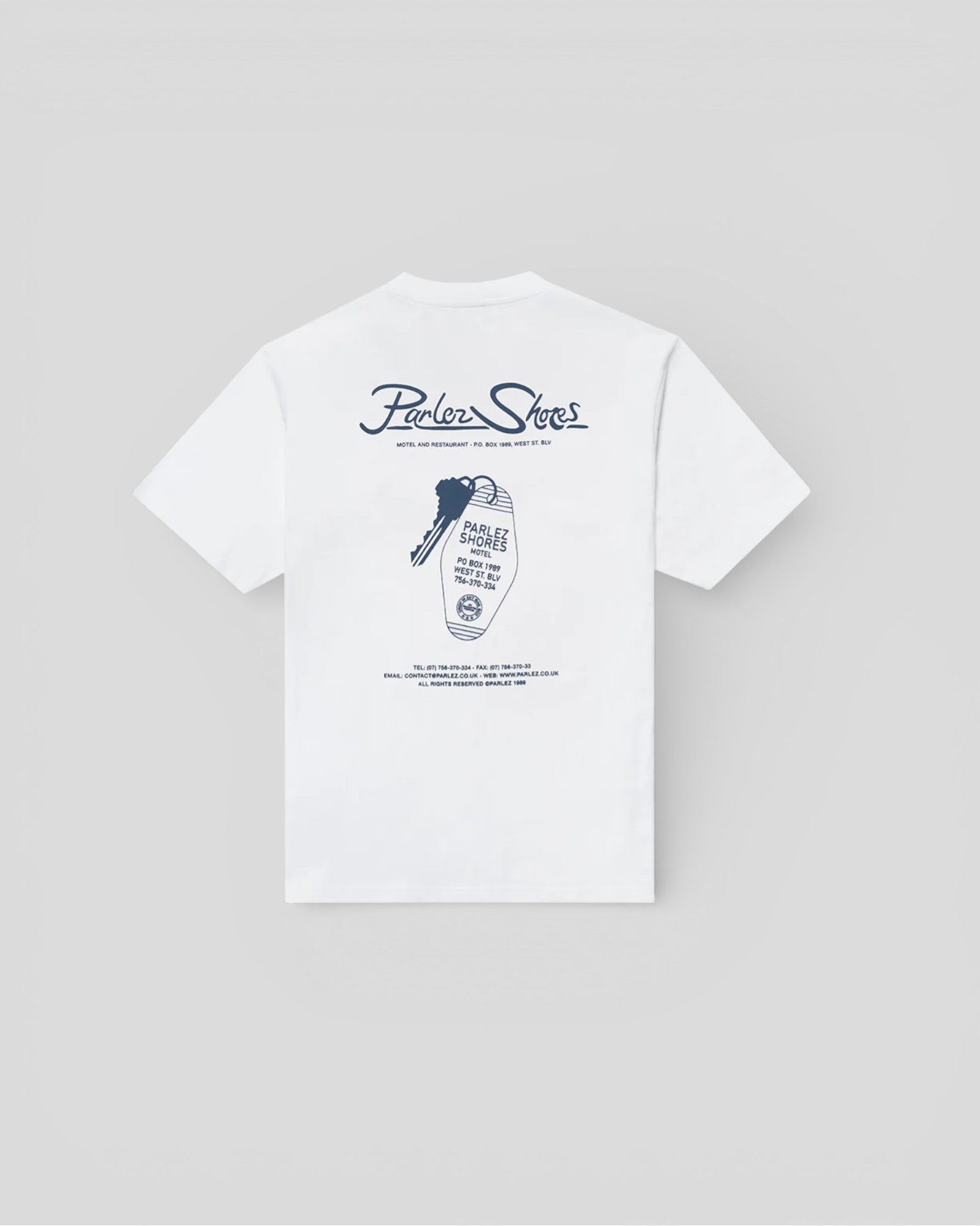 Parlez || Vacancy T-Shirt - White Parlez