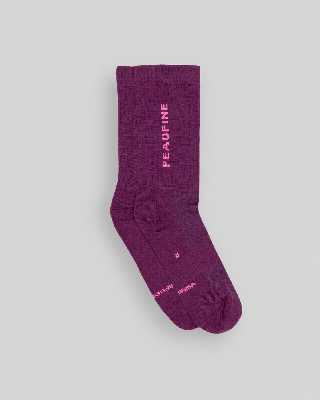Peaufine Socks Vaporfeel - Minimalist - Purple - M’ — vue 1 sur fond gris