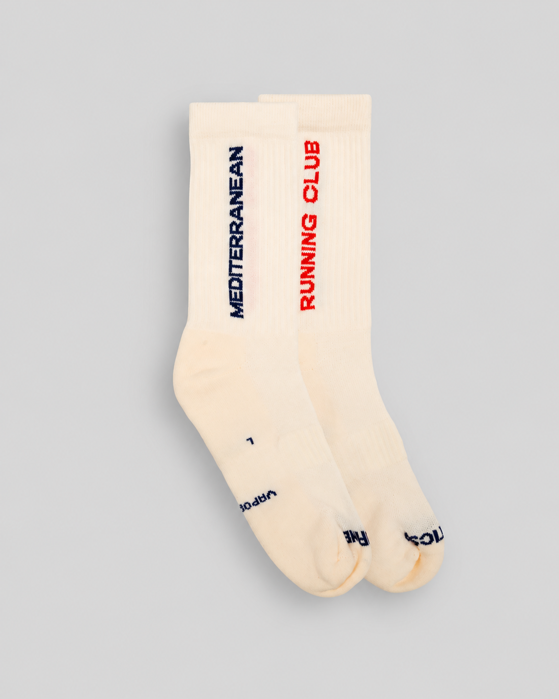 Peaufine Socks Vaporfeel - Mediterranean - Cream - M’ — vue 1 sur fond gris