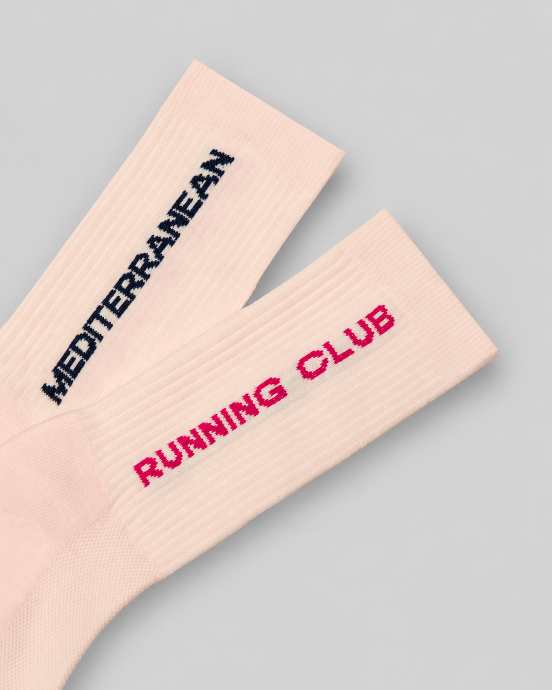 Peaufine Socks Vaporfeel - Mediterranean - Cream - M’ — vue 2 sur fond gris