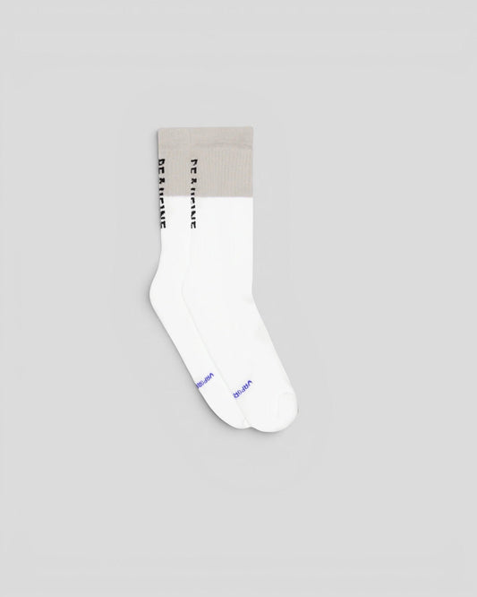 Peaufine || Socks Vaporfeel - Bicolore - White/Grey - M’ Peaufine