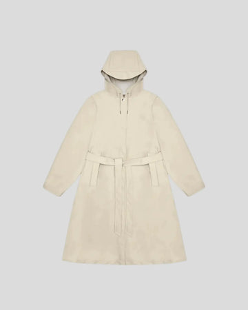 Rains || A-Line Longer W Jacket W3 - Dune Rains