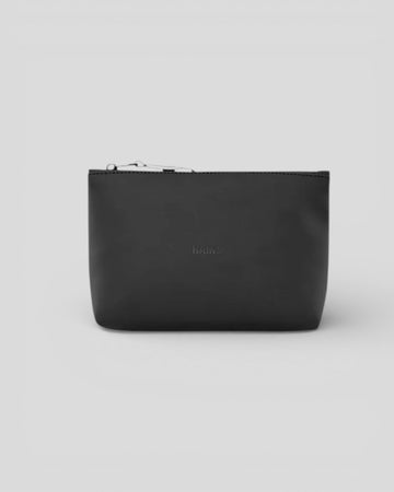 Rains || Cosmetic Bag Zip - Black Rains