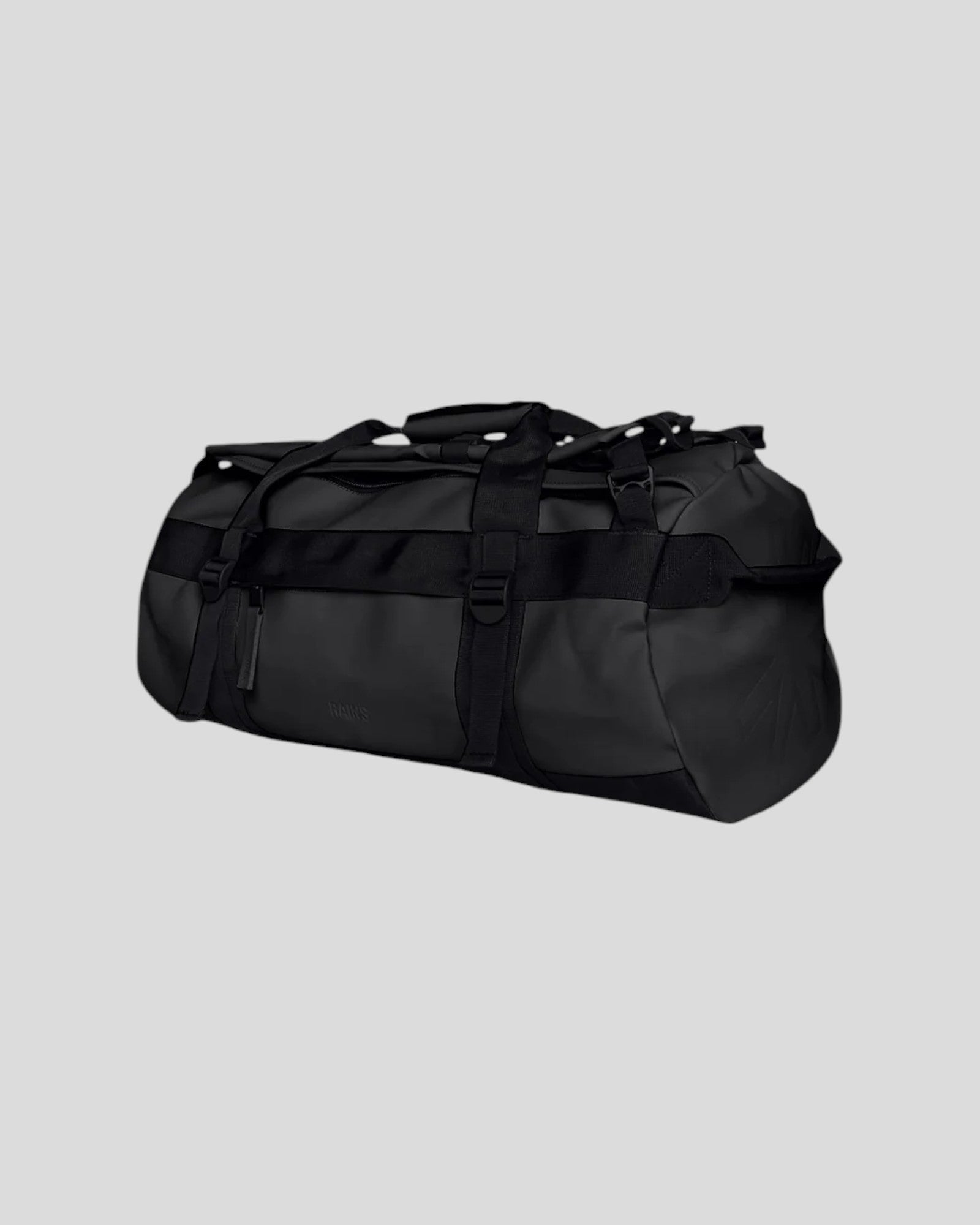Rains || Texel Duffel Bag Small - Black Rains