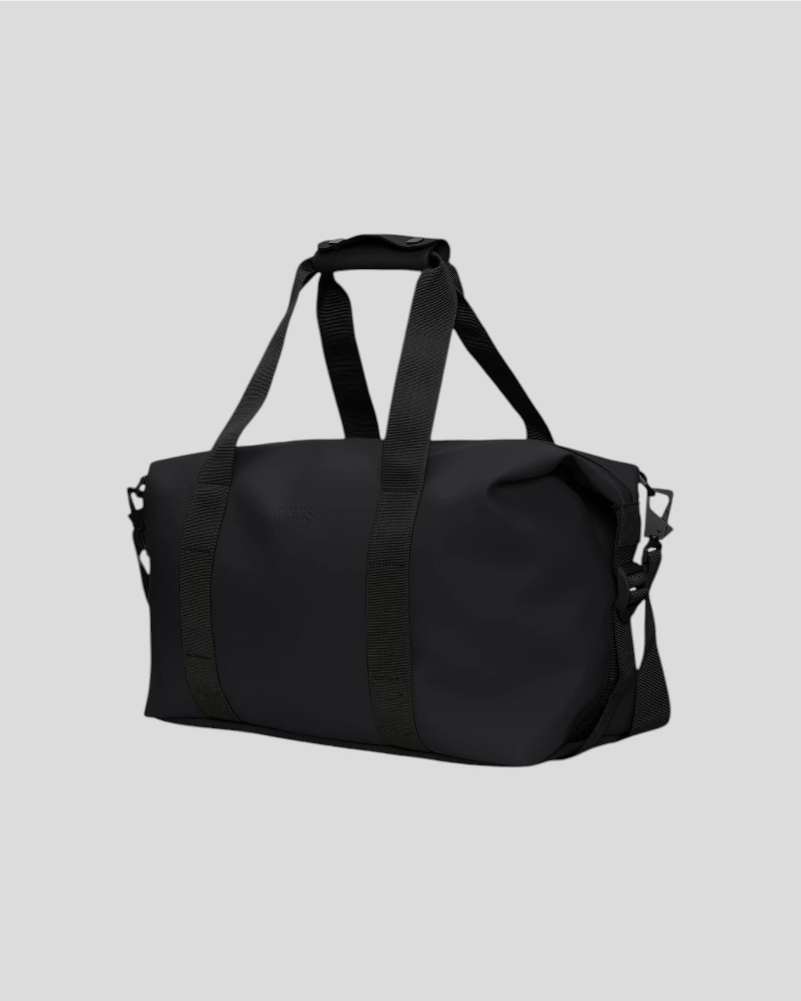 Rains || Hilo Weekend Bag Small - Black Rains