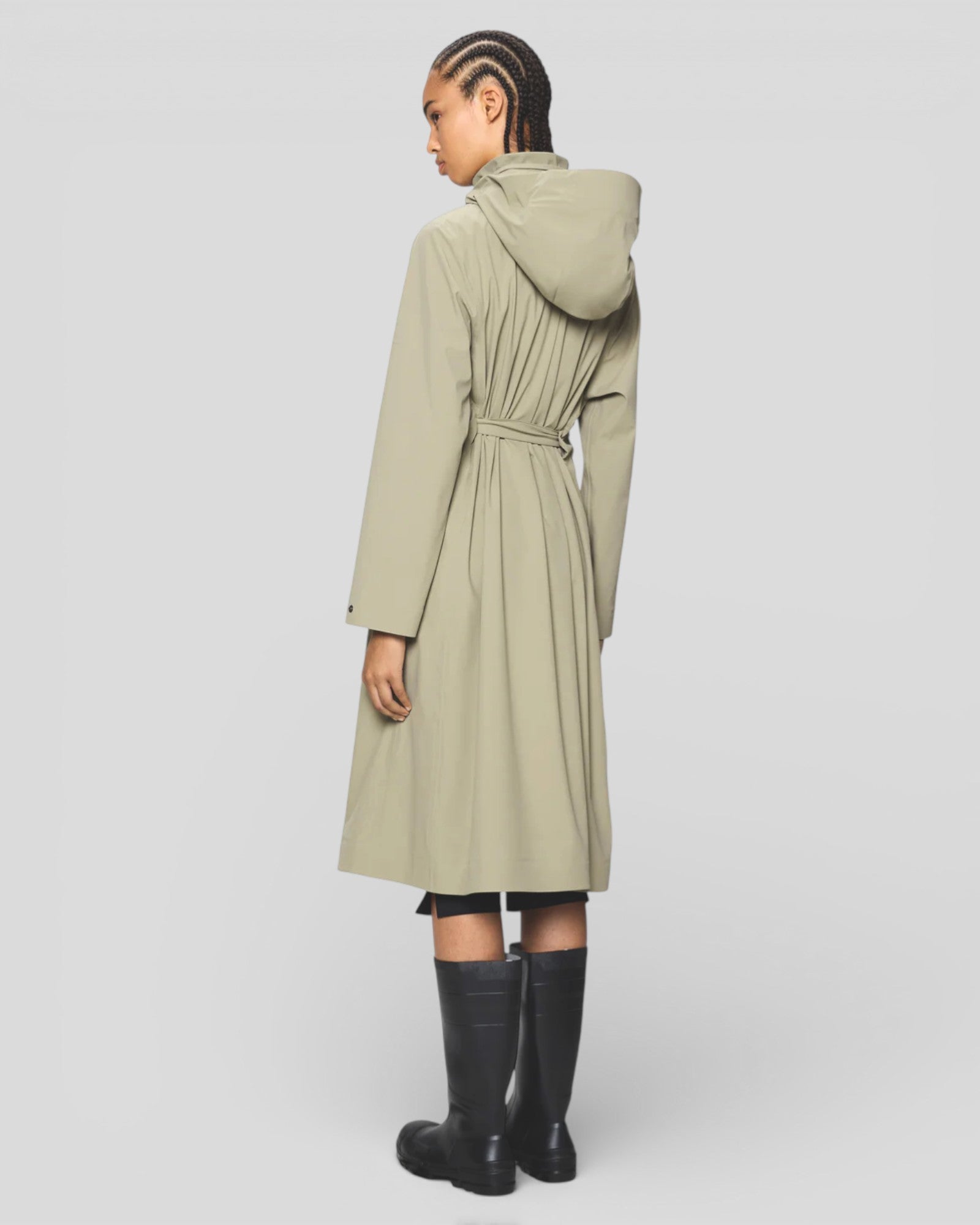 Rains || Suva Hardshell W' Coat - Beige Rains